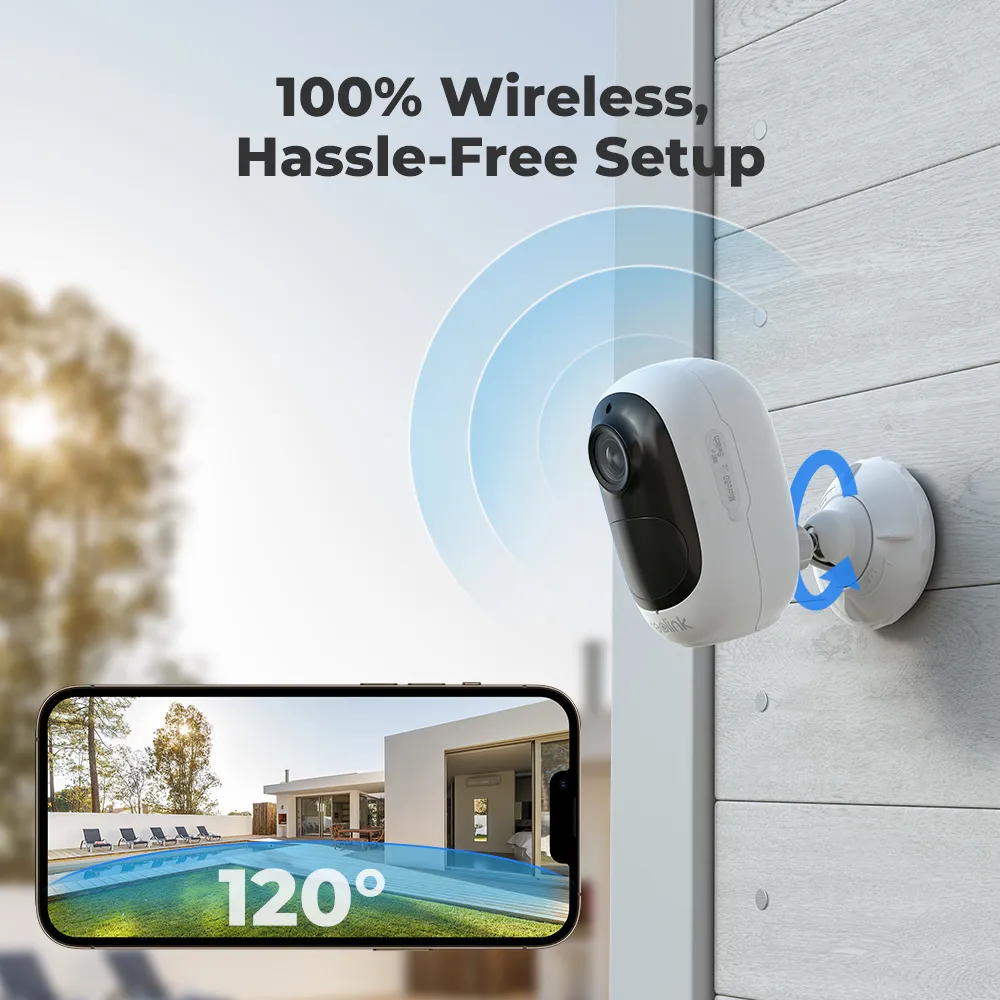 Reolink Argus Solar Powered Wi-Fi IP 2-Way Audio Security Cameras - Image 6
