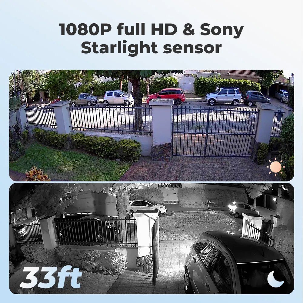 Reolink Argus Solar Powered Wi-Fi IP 2-Way Audio Security Cameras - Image 3